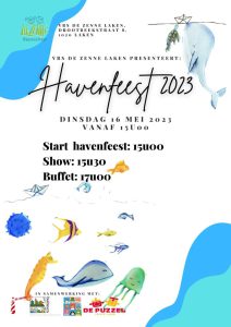 Wij nodigen jullie van harte uit op het Havenfeest (dinsdag 16/05/2023!)